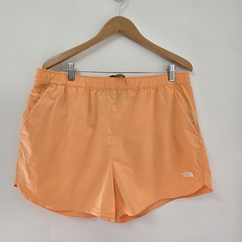 The North Face Shorts Womens Size XL Orange Class V Pathfinder Pull-On Hiking